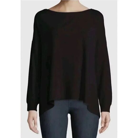 Alice + Olivia Drop Shoulder Tie Back Sweater M - Picture 3 of 11